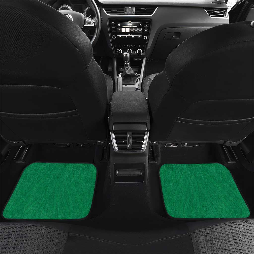 Custom Onehunga High School Car Mats Maori Koru Pattern