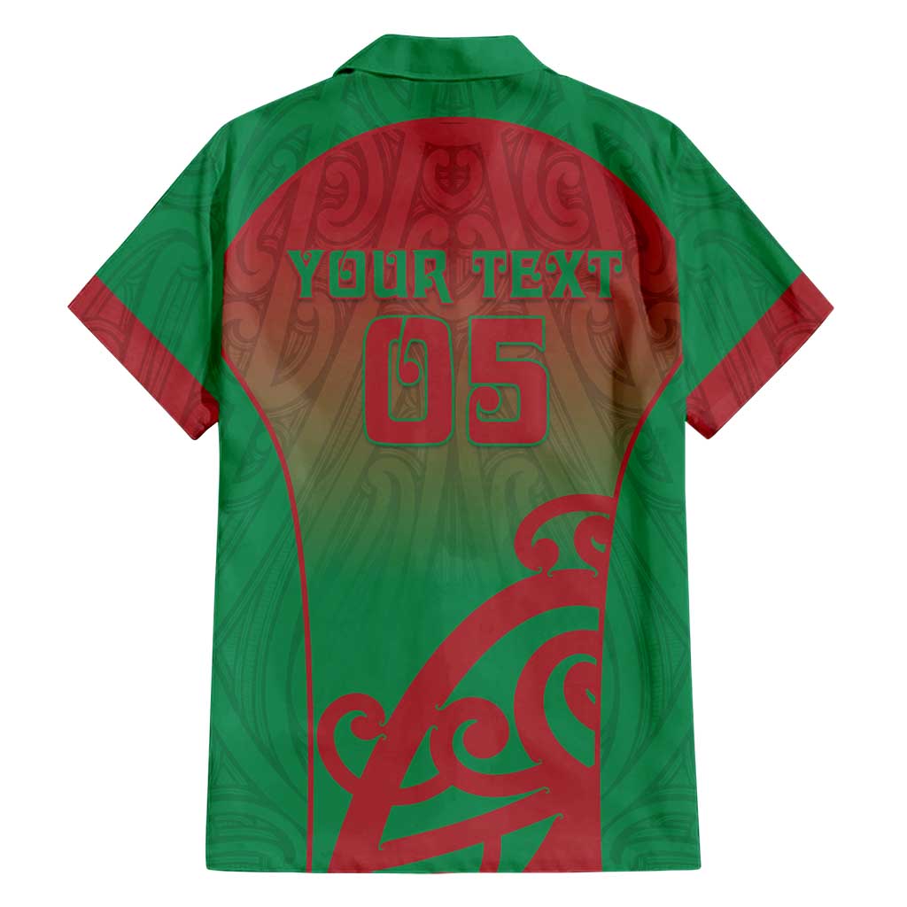 Custom Onehunga High School Family Matching Puletasi and Hawaiian Shirt Maori Koru Pattern