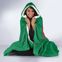 Custom Onehunga High School Hooded Blanket Maori Koru Pattern