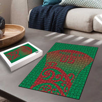 Custom Onehunga High School Puzzle Maori Koru Pattern