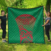 Custom Onehunga High School Quilt Maori Koru Pattern