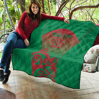 Custom Onehunga High School Quilt Maori Koru Pattern