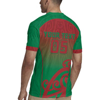 Custom Onehunga High School Rugby Jersey Maori Koru Pattern
