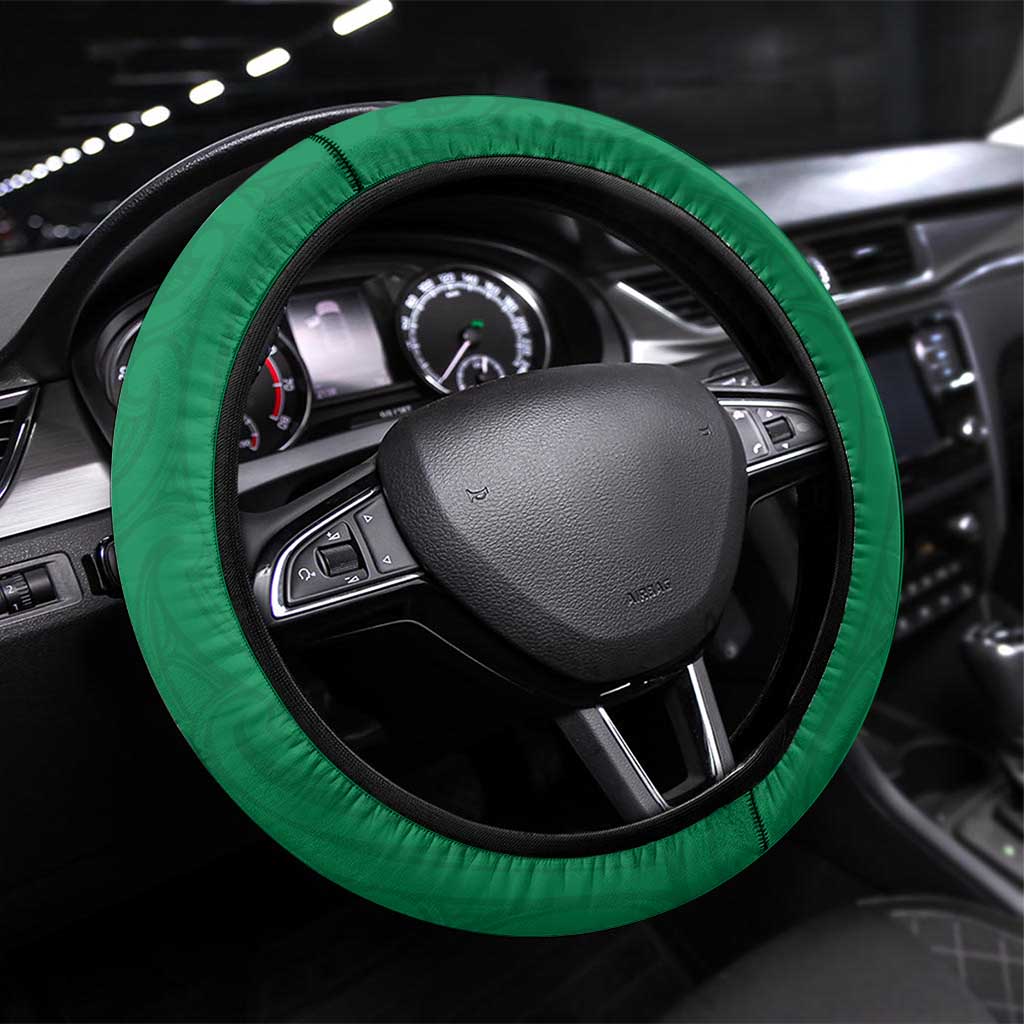 Onehunga High School Steering Wheel Cover Maori Koru Pattern