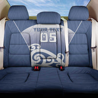 Custom New Zealand Aotea College Back Car Seat Cover Maori Koru Pattern