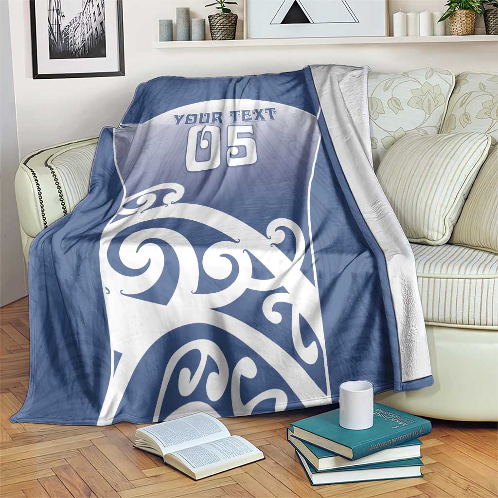 Custom New Zealand Aotea College Blanket Maori Koru Pattern