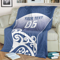 Custom New Zealand Aotea College Blanket Maori Koru Pattern