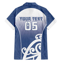 Custom New Zealand Aotea College Hawaiian Shirt Maori Koru Pattern