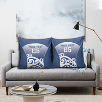 Custom New Zealand Aotea College Pillow Cover Maori Koru Pattern
