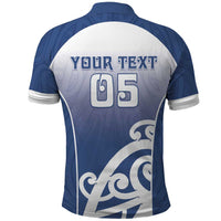 Custom New Zealand Aotea College Polo Shirt Maori Koru Pattern