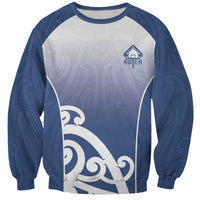 Custom New Zealand Aotea College Sweatshirt Maori Koru Pattern