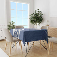 Custom New Zealand Aotea College Tablecloth Maori Koru Pattern