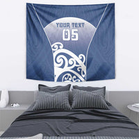 Custom New Zealand Aotea College Tapestry Maori Koru Pattern