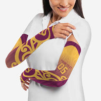 Custom Waiuku College Arm Sleeves Maori Koru Pattern