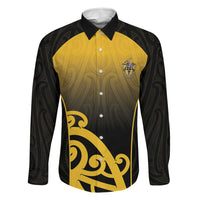 Custom Motueka High School Family Matching Puletasi and Hawaiian Shirt Maori Koru Pattern