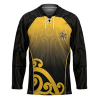 Custom Motueka High School Hockey Jersey Maori Koru Pattern