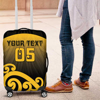 Custom Motueka High School Luggage Cover Maori Koru Pattern
