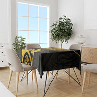 Custom Motueka High School Tablecloth Maori Koru Pattern