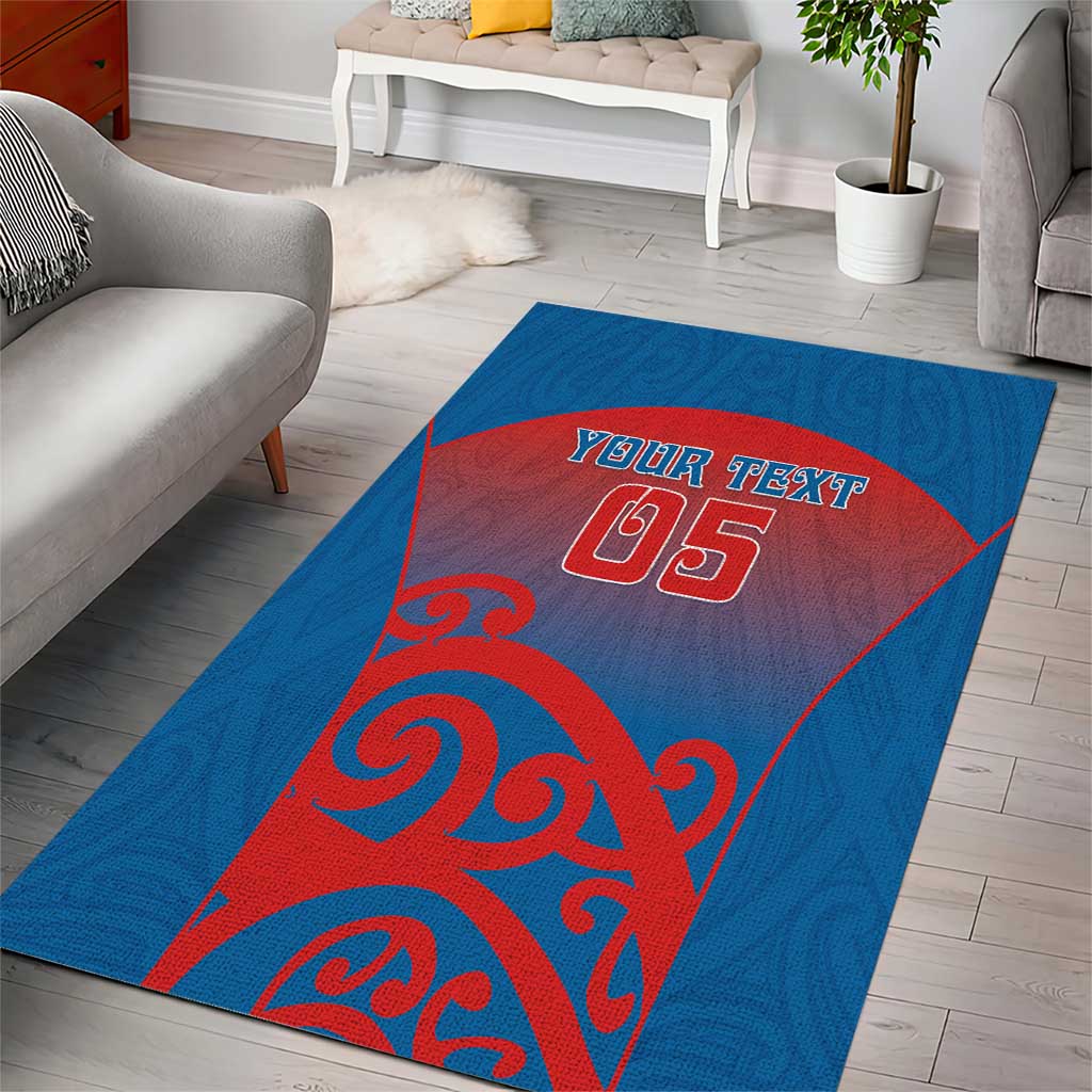 Custom St Joseph's Maori Girls' College Area Rug Maori Koru Pattern