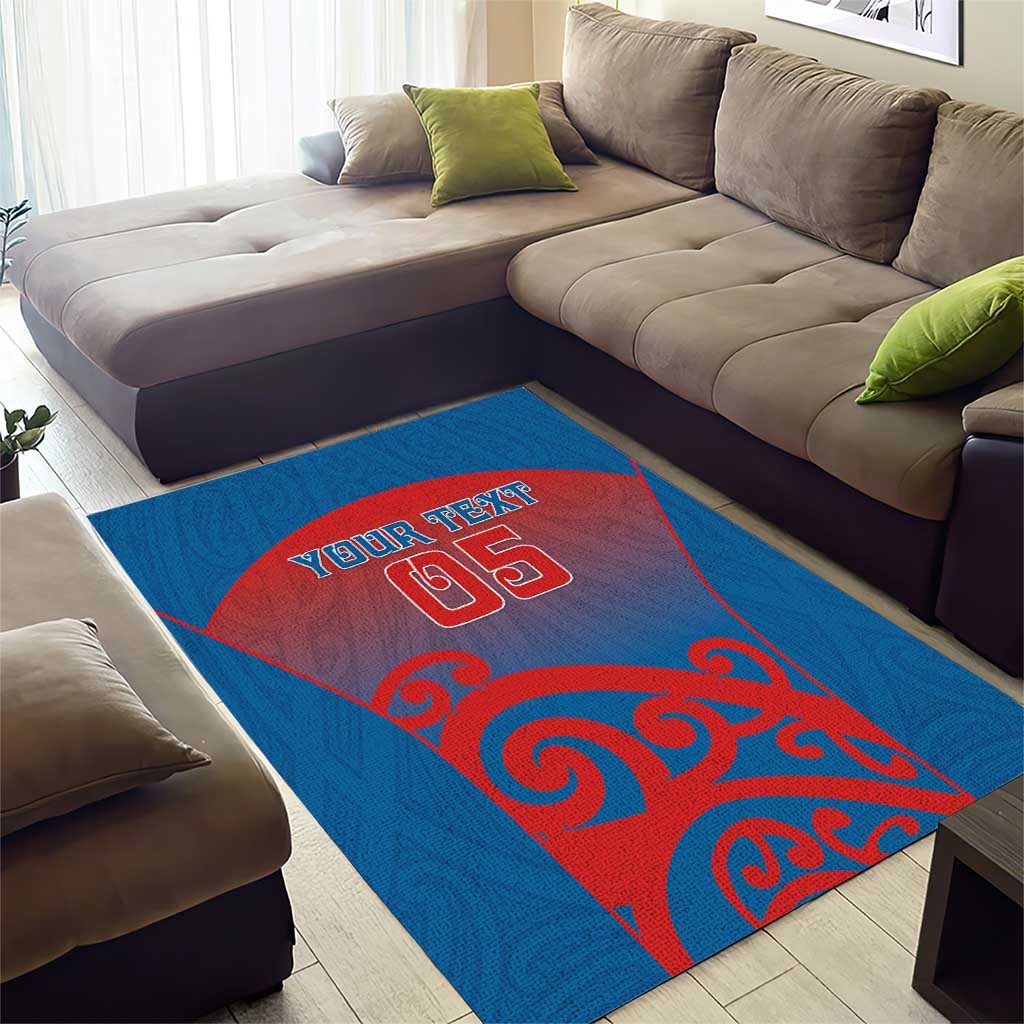 Custom St Joseph's Maori Girls' College Area Rug Maori Koru Pattern