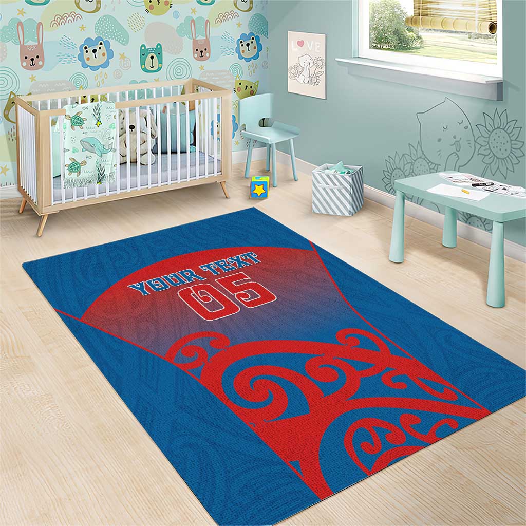 Custom St Joseph's Maori Girls' College Area Rug Maori Koru Pattern