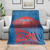 Custom St Joseph's Maori Girls' College Blanket Maori Koru Pattern