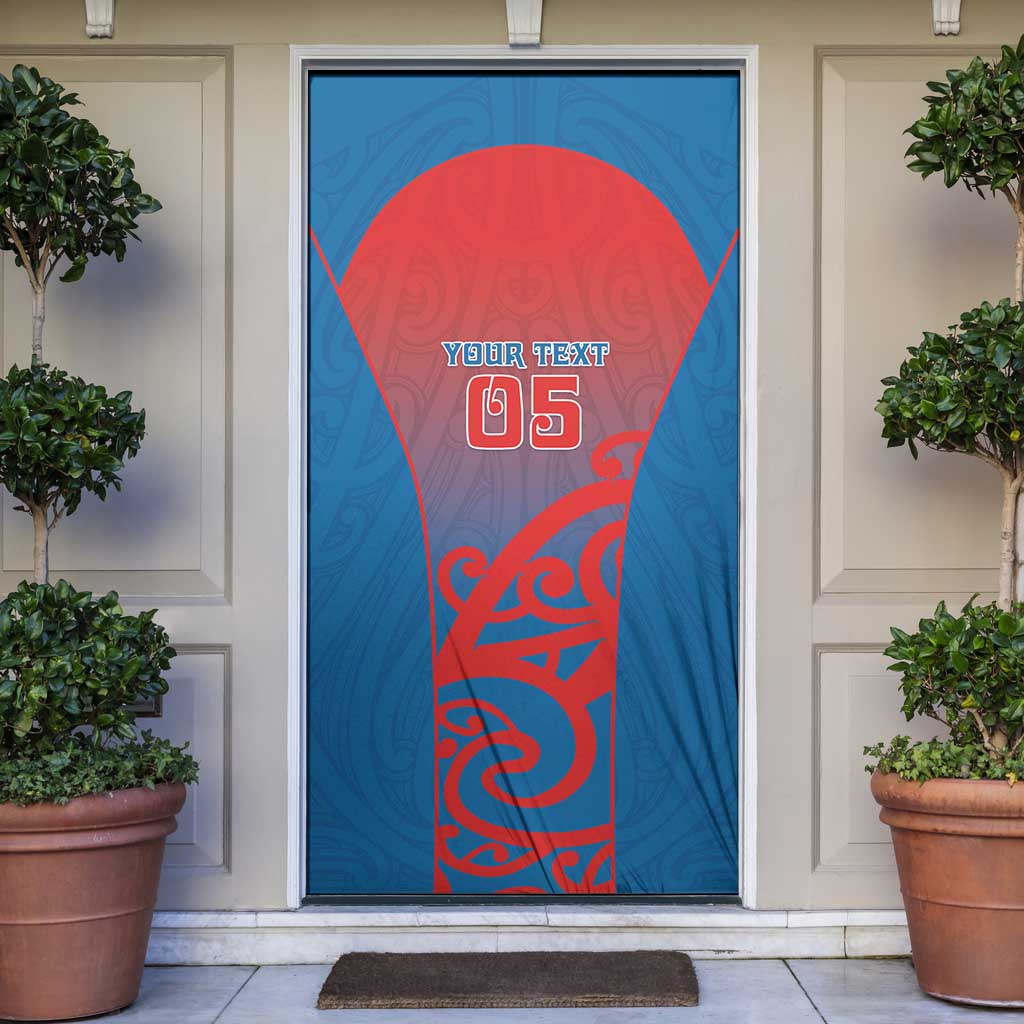 Custom St Joseph's Maori Girls' College Door Cover Maori Koru Pattern