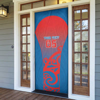Custom St Joseph's Maori Girls' College Door Cover Maori Koru Pattern