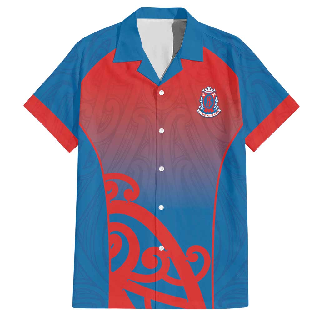 Custom St Joseph's Maori Girls' College Hawaiian Shirt Maori Koru Pattern