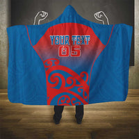 Custom St Joseph's Maori Girls' College Hooded Blanket Maori Koru Pattern