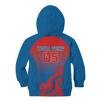 Custom St Joseph's Maori Girls' College Kid Hoodie Maori Koru Pattern