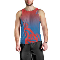 Custom St Joseph's Maori Girls' College Men Tank Top Maori Koru Pattern