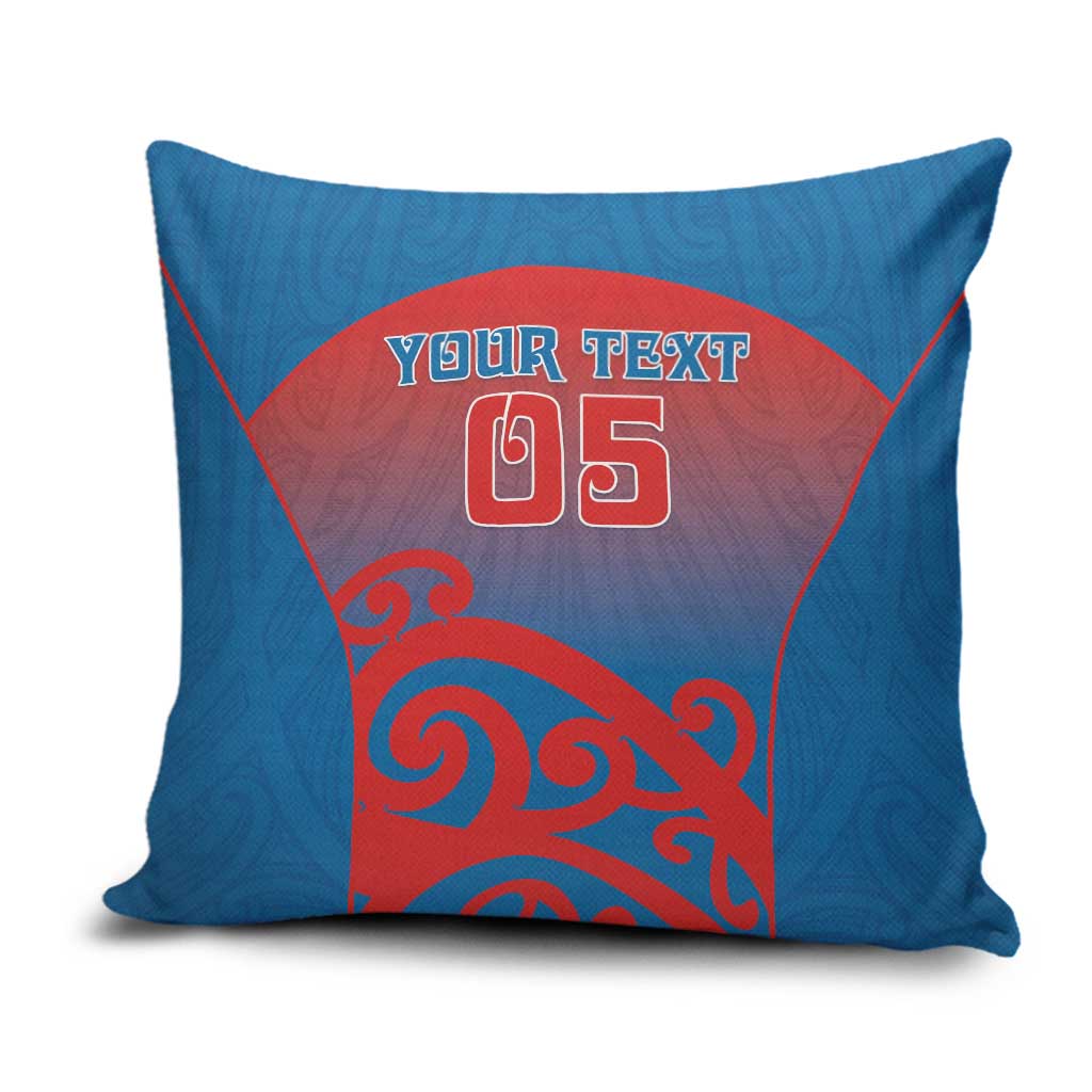 Custom St Joseph's Maori Girls' College Pillow Cover Maori Koru Pattern