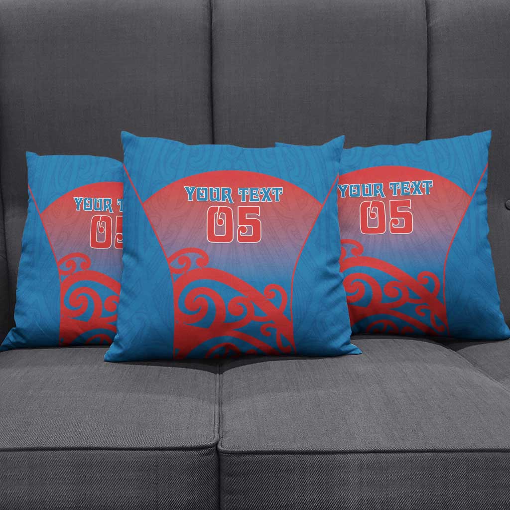 Custom St Joseph's Maori Girls' College Pillow Cover Maori Koru Pattern