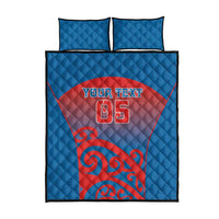 Custom St Joseph's Maori Girls' College Quilt Bed Set Maori Koru Pattern