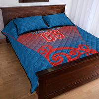Custom St Joseph's Maori Girls' College Quilt Bed Set Maori Koru Pattern