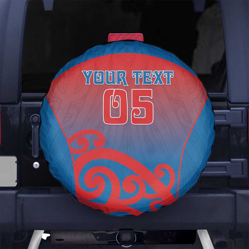 Custom St Joseph's Maori Girls' College Spare Tire Cover Maori Koru Pattern