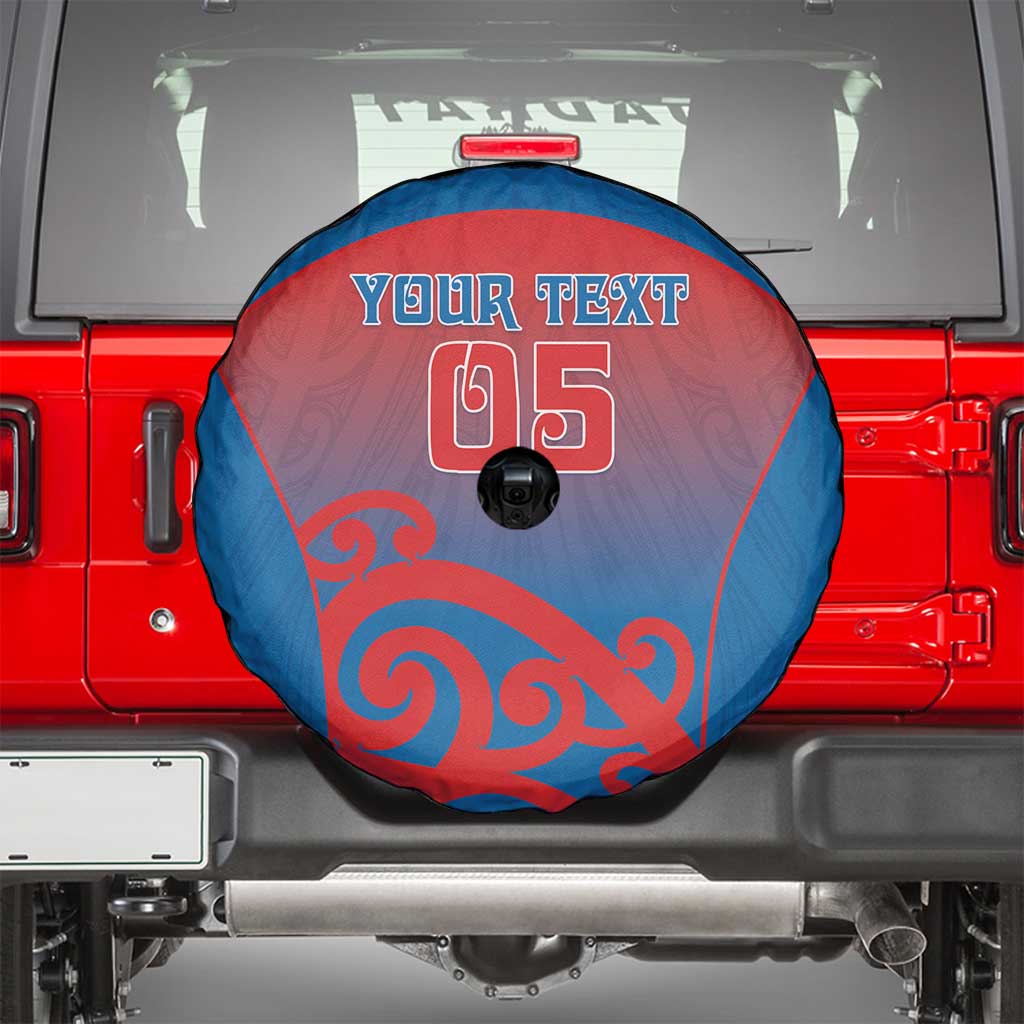 Custom St Joseph's Maori Girls' College Spare Tire Cover Maori Koru Pattern