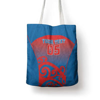 Custom St Joseph's Maori Girls' College Tote Bag Maori Koru Pattern