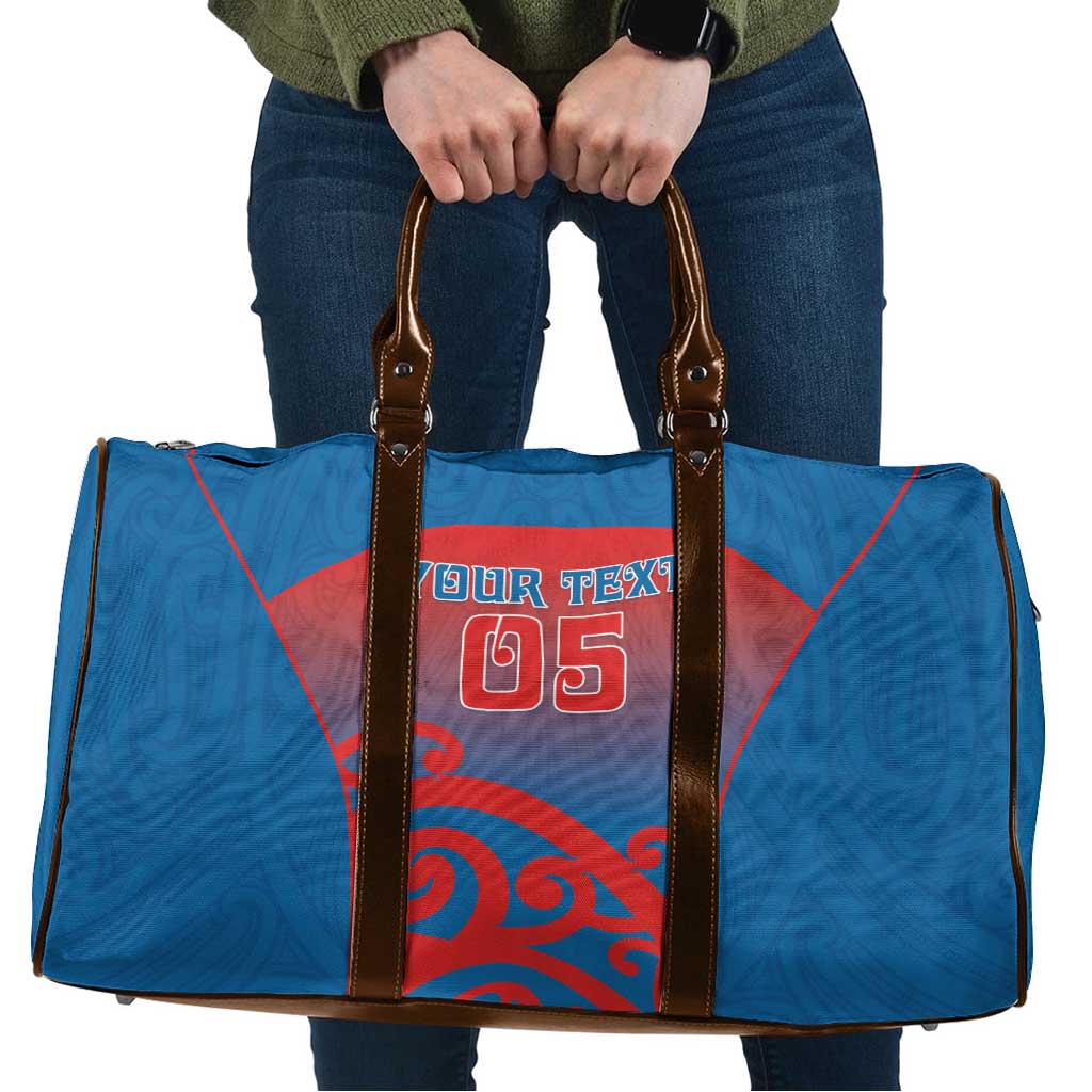 Custom St Joseph's Maori Girls' College Travel Bag Maori Koru Pattern