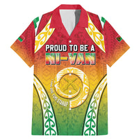 Personalised Vanuatu Family Matching Mermaid Dress and Hawaiian Shirt Proud To Be A Ni-Van With Tribal Pattern LT05 Dad's Shirt - Short Sleeve Reggae - Polynesian Pride