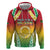 Personalised Vanuatu Zip Hoodie Proud To Be A Ni-Van With Tribal Pattern