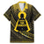 Personalised Polynesia Childhood Cancer Awareness Family Matching Mermaid Dress and Hawaiian Shirt You Are Stronger Than Cancer