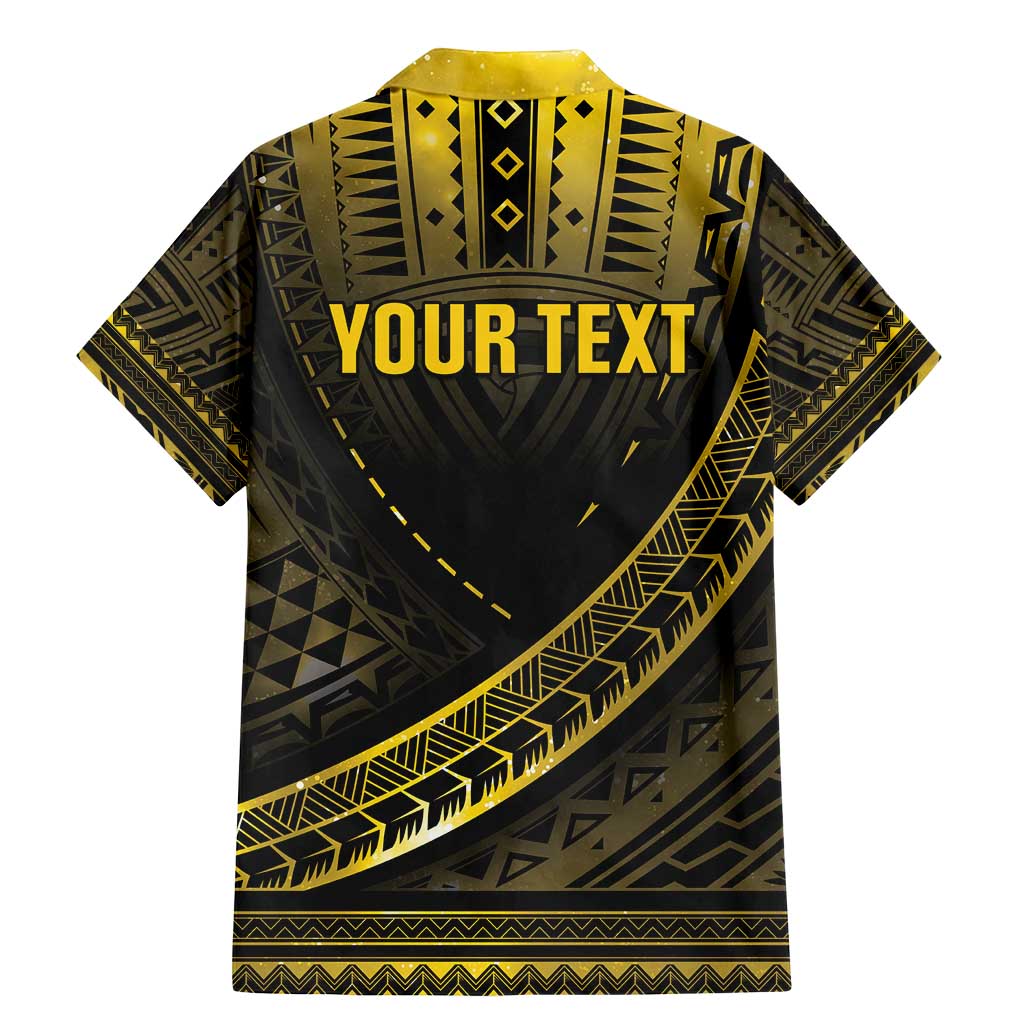 Personalised Polynesia Childhood Cancer Awareness Family Matching Mermaid Dress and Hawaiian Shirt You Are Stronger Than Cancer