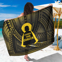 Polynesia Childhood Cancer Awareness Sarong You Are Stronger Than Cancer