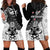 New Zealand Silver Fern Rugby Hoodie Dress World Cup 2023 Go Aotearoa Maori Pattern LT05 - Polynesian Pride