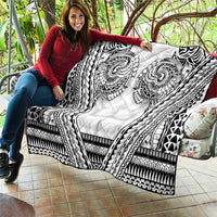 Polynesian Tattoo Inspired Cosplay Costume Quilt Tribal Warrior White - Polynesian Pride