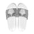 Polynesian Tattoo Inspired Cosplay Costume Slide Sandals Tribal Warrior White - Polynesian Pride