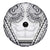 Polynesian Tattoo Inspired Cosplay Costume Spare Tire Cover Tribal Warrior White - Polynesian Pride