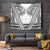 Polynesian Tattoo Inspired Cosplay Costume Tapestry Tribal Warrior White - Polynesian Pride